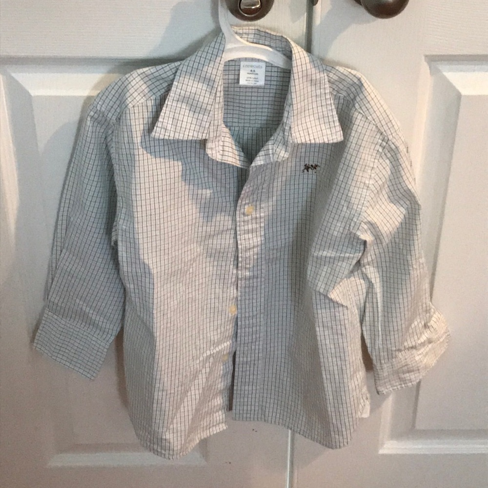 Boys Crewcuts Size 4/5 Medium Dress Shirt